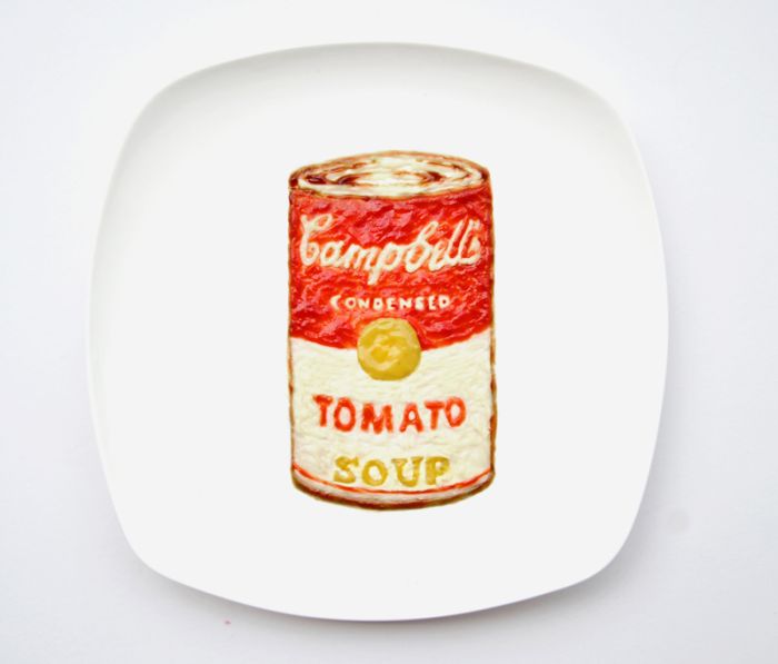 Food art by Hong Yi