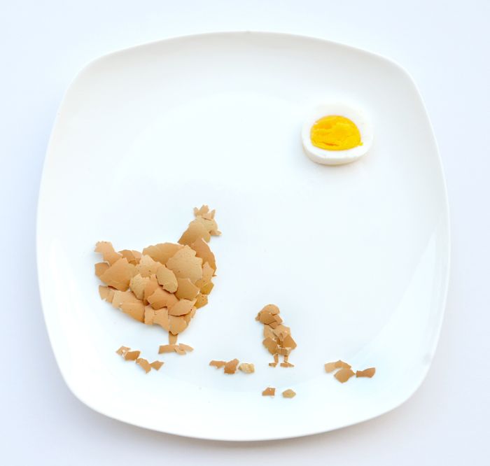 Food art by Hong Yi