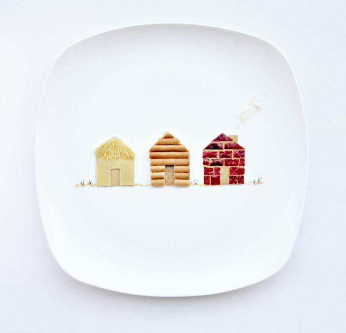 Food art by Hong Yi