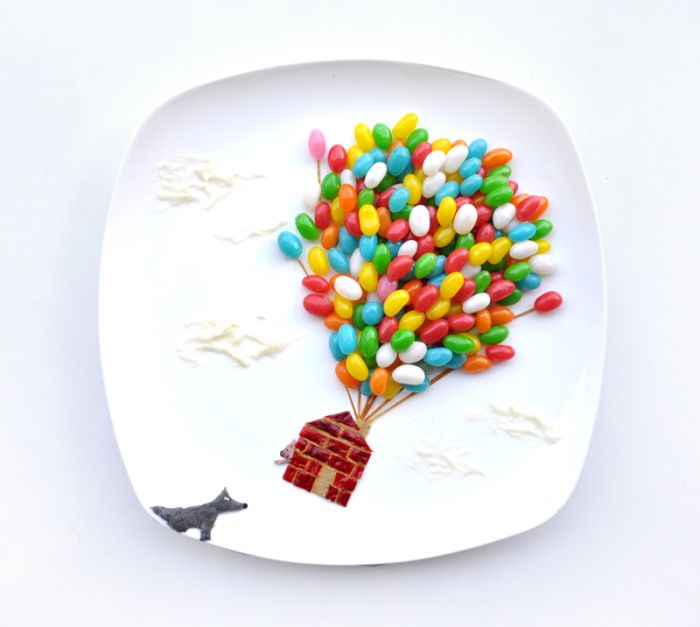 Food art by Hong Yi