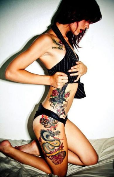 tattoo girl