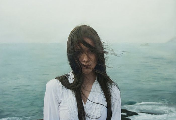 Photorealistic portraits by Yigal Ozeri