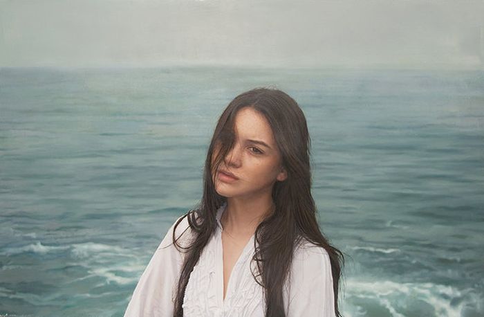 Photorealistic portraits by Yigal Ozeri