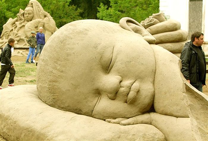 sand sculpture