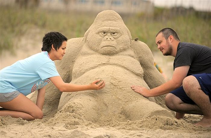 sand sculpture