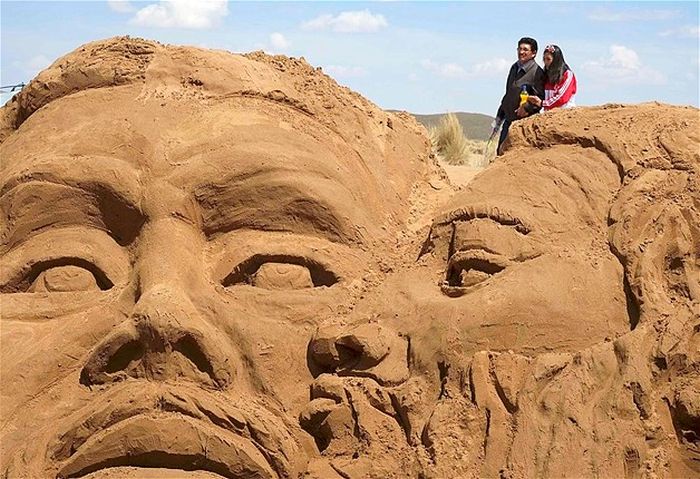 sand sculpture