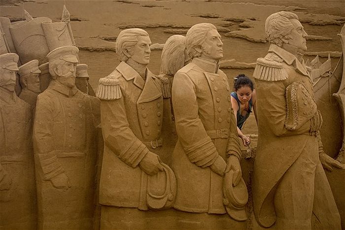 sand sculpture