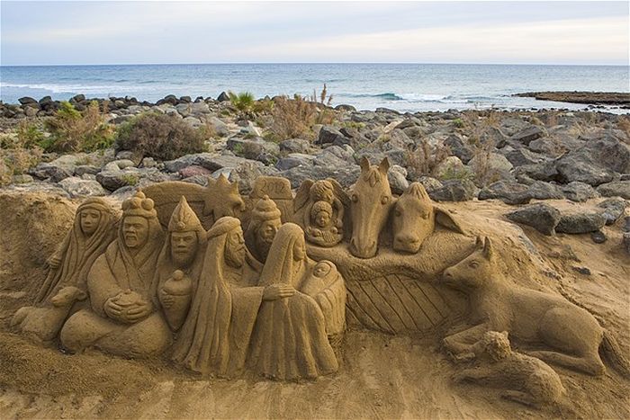 sand sculpture