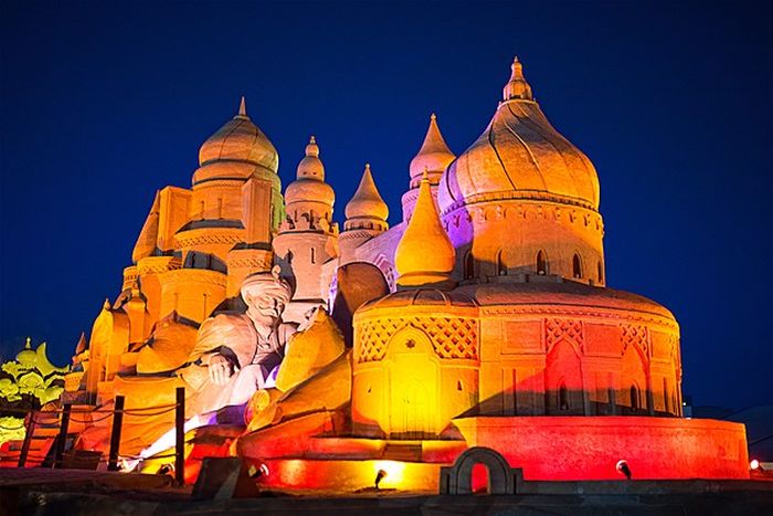 sand sculpture