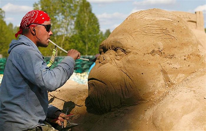 sand sculpture