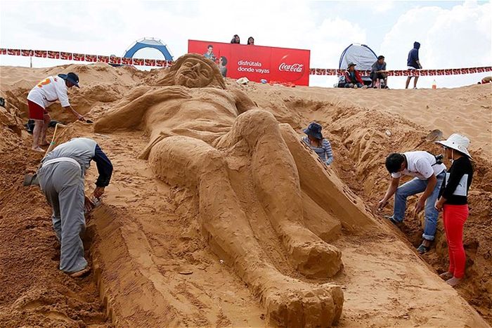 sand sculpture