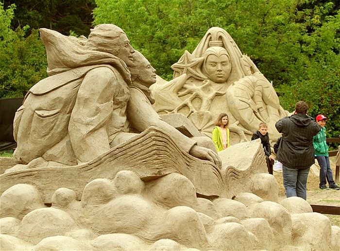 sand sculpture