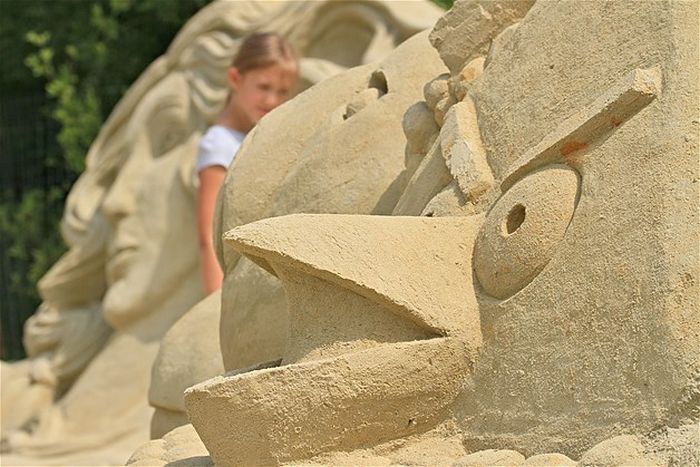 sand sculpture