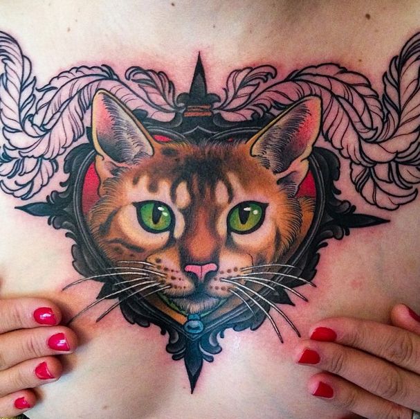 Creative tattoo art by Peter Lagergren