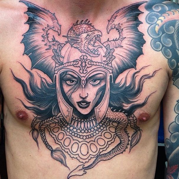 Creative tattoo art by Peter Lagergren