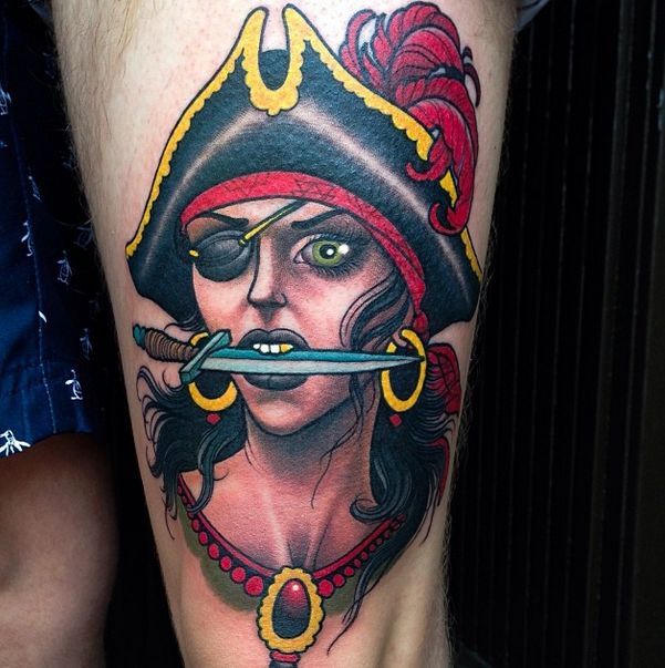 Creative tattoo art by Peter Lagergren