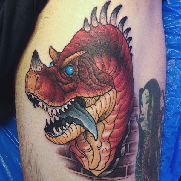 Creative tattoo art by Peter Lagergren