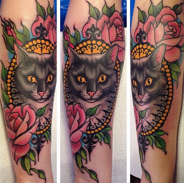 Creative tattoo art by Peter Lagergren