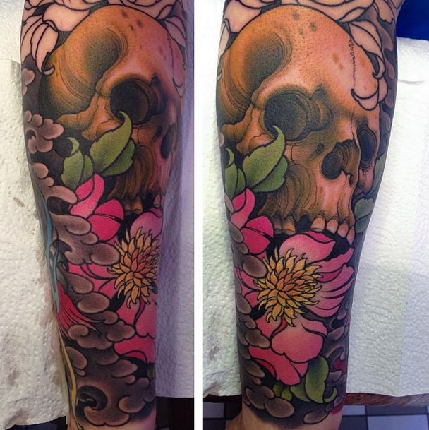 Creative tattoo art by Peter Lagergren