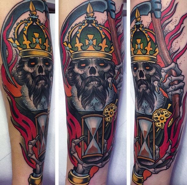 Creative tattoo art by Peter Lagergren