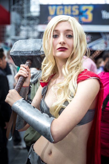 Cosplay girls, New York Comic-Con, New York City, United States