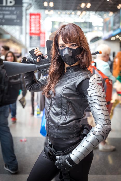 Cosplay girls, New York Comic-Con, New York City, United States