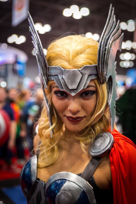 Cosplay girls, New York Comic-Con, New York City, United States