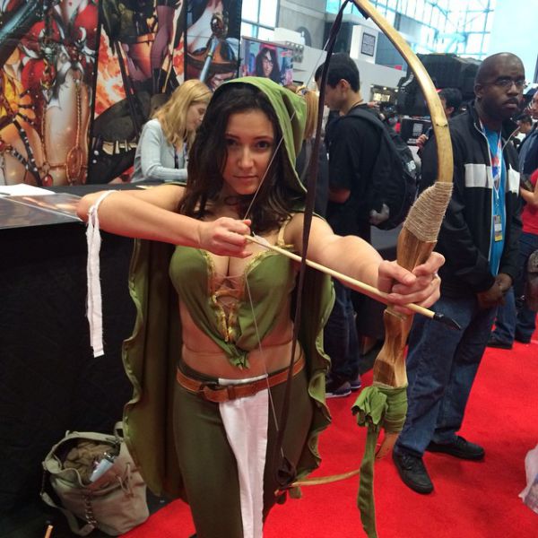 Cosplay girls, New York Comic-Con, New York City, United States