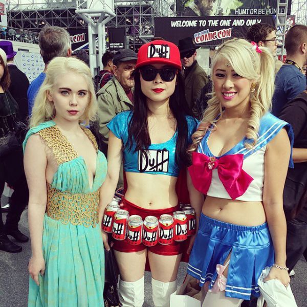 Cosplay girls, New York Comic-Con, New York City, United States