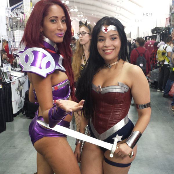 Cosplay girls, New York Comic-Con, New York City, United States