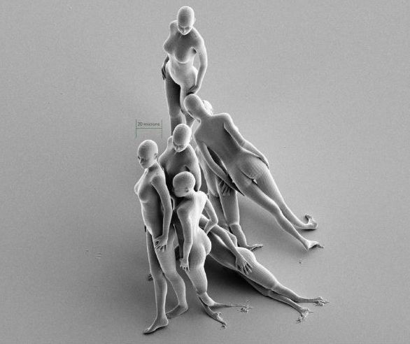 Nano Sculptures by Jonty Hurwitz