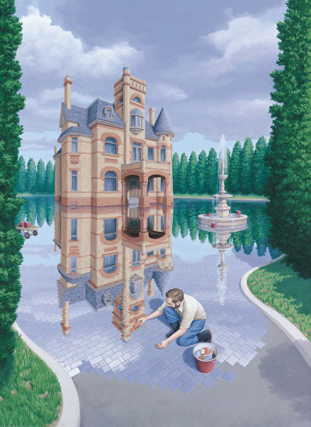 Surrealistic paintings by Rob Gonsalves