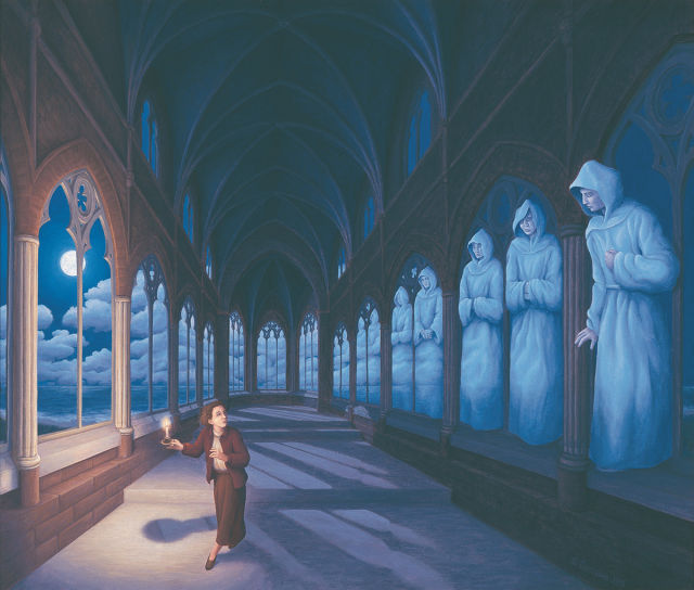Surrealistic paintings by Rob Gonsalves