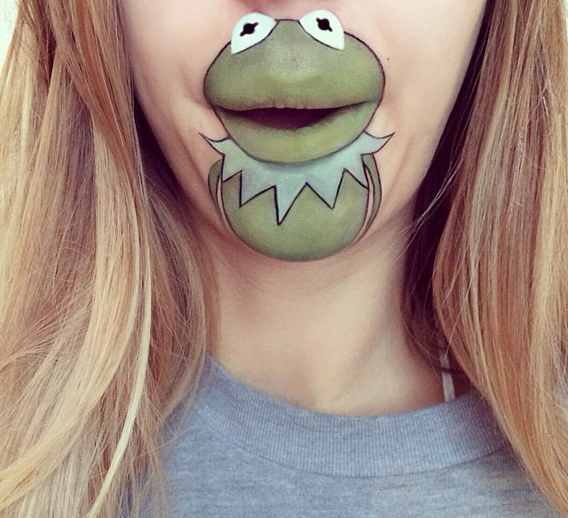 Cartoon characters face makeup by Laura Jenkinson