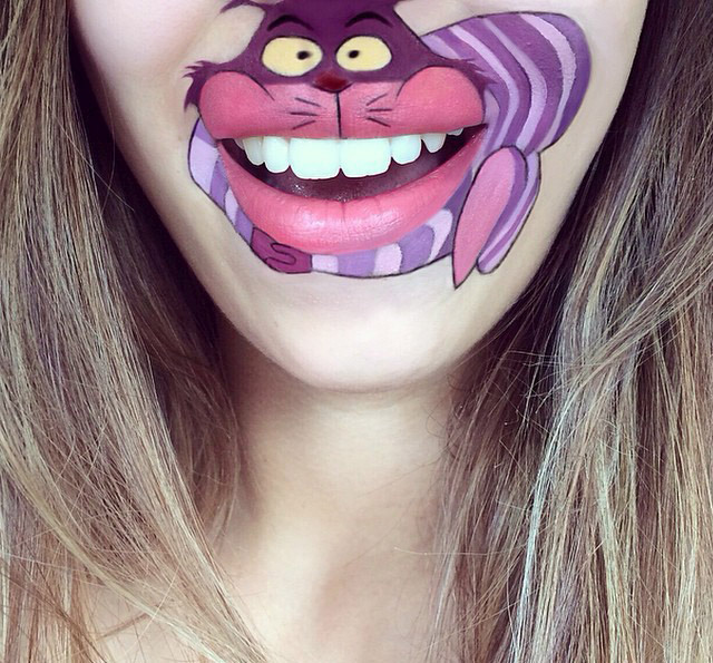 Cartoon characters face makeup by Laura Jenkinson