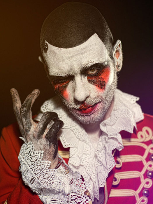 Clownville portraits project by Eolo Perfido