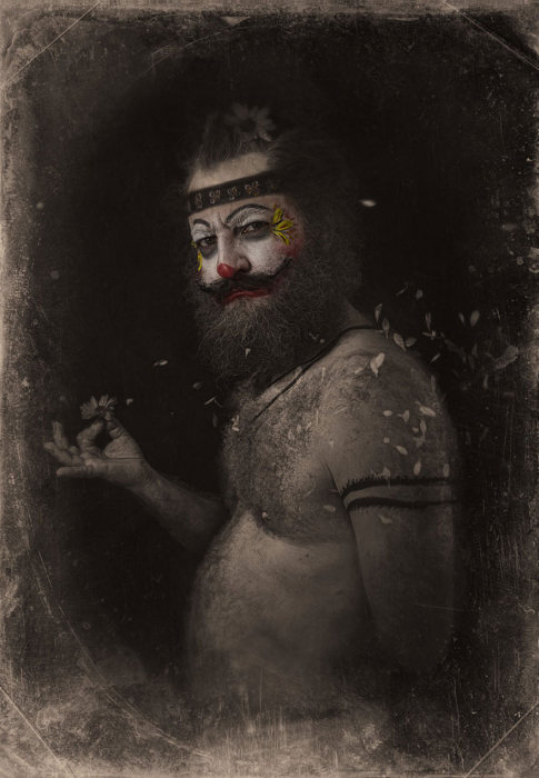 Clownville portraits project by Eolo Perfido