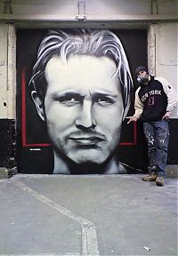 Art & Creativity: Photorealistic graffiti artist by Trans