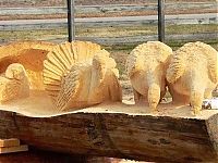 TopRq.com search results: Wood sculptures made by chainsaw