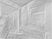 Art & Creativity: Paper drawings, works by Simon Schubert
