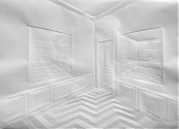 Art & Creativity: Paper drawings, works by Simon Schubert