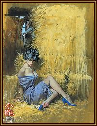 Art & Creativity: Painted girls