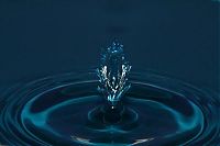 Art & Creativity: water drops high-speed photography