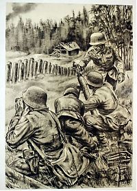 Art & Creativity: war drawing