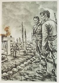 Art & Creativity: war drawing