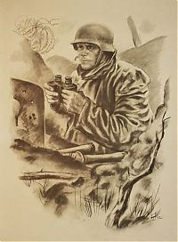 Art & Creativity: war drawing