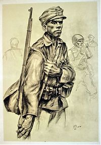 Art & Creativity: war drawing