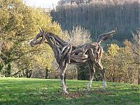 Art & Creativity: Wooden animals art