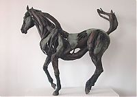 Art & Creativity: Wooden animals art