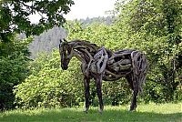 Art & Creativity: Wooden animals art